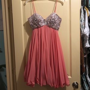 Coral Prom Dress